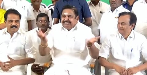 Edappadi Palanisami press meet in Salem