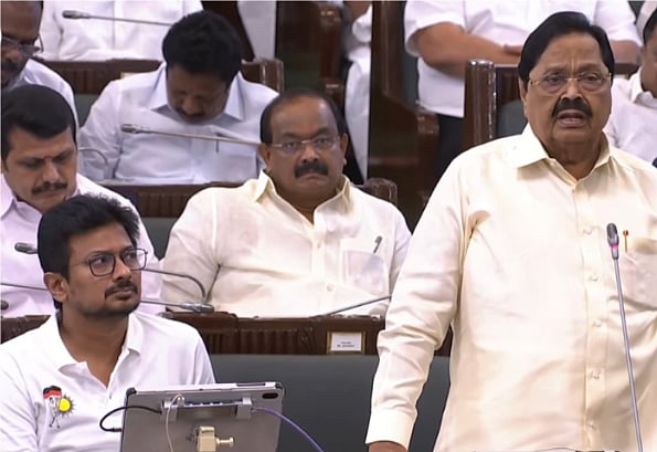 13 லிருந்து 3க்கு ஜம்பான உதயநிதி... சட்டமன்றத்தில் புது இடம்!