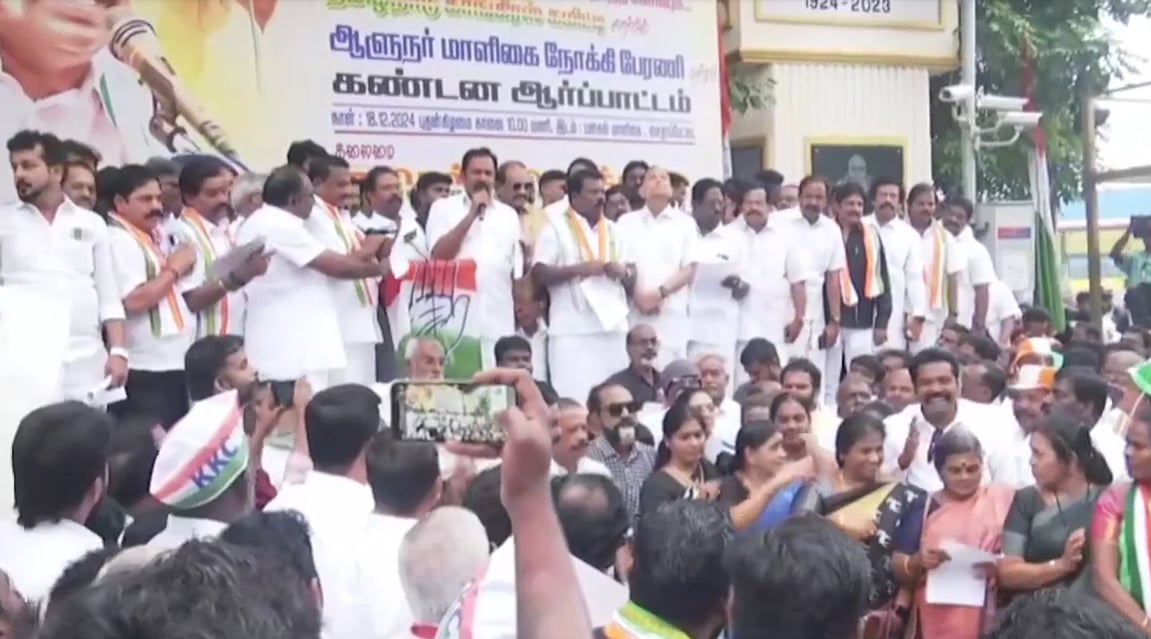 காங்கிரஸ் மாநிலத் தலைவர் செல்வப்பெருந்தகை கைது!