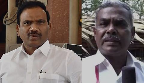ஆ. ராசா - பெ. சண்முகம்
