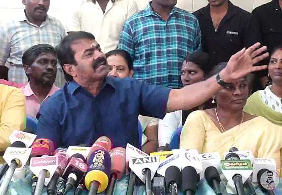 வள்ளலார், வைகுண்டரைத் தாண்டி பெரியார் என்ன செய்துவிட்டார்? - சீமான் சர்ச்சை பேச்சு!