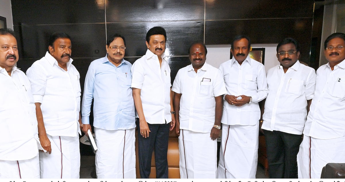 ஈரோடு கிழக்கு தி.மு.க. வேட்பாளர் சந்திரகுமார்!