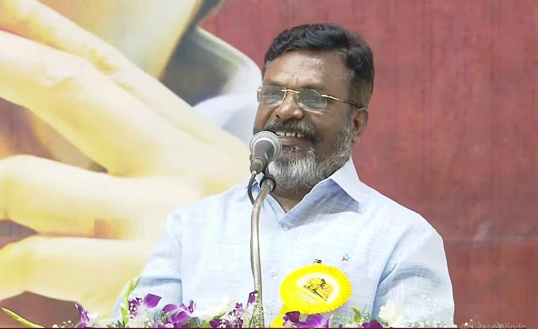 ‘நான் புலிகளிடம் துப்பாக்கி பயிற்சி பெற்றேன்!’ - திருமா