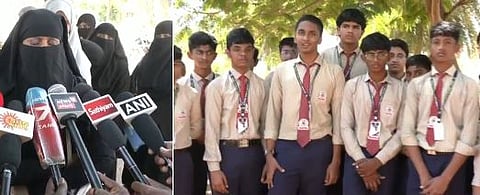 பாதிக்கப்பட்ட தஞ்சை, அதிராம்பட்டினம் பிரைம் சிபிஎஸ்இ பள்ளி மாணவர்கள்