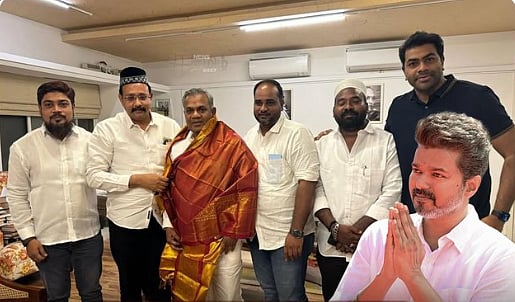 விஜய் கட்சியின் கூட்டணி ஏன்? - தமிழ்நாடு முஸ்லீம் தலைவர் பேட்டி