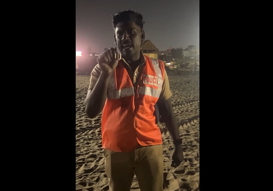 பெண் வக்கீலிடம் தவறாகக் கேட்ட போலீஸ்- மெரினா சம்பவ வீடியோ வாக்குவாதம்!