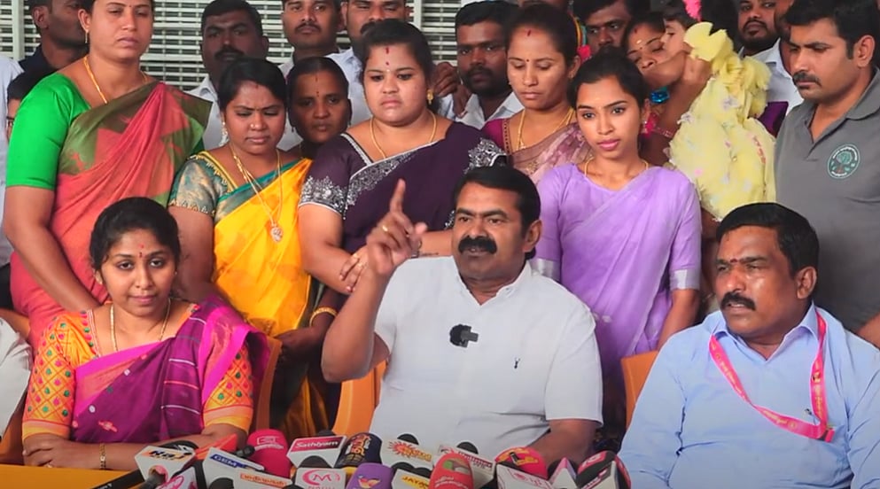 ஸ்டாலின் தனித்து போட்டியிட முடியுமா?- சீமான் சவால்!