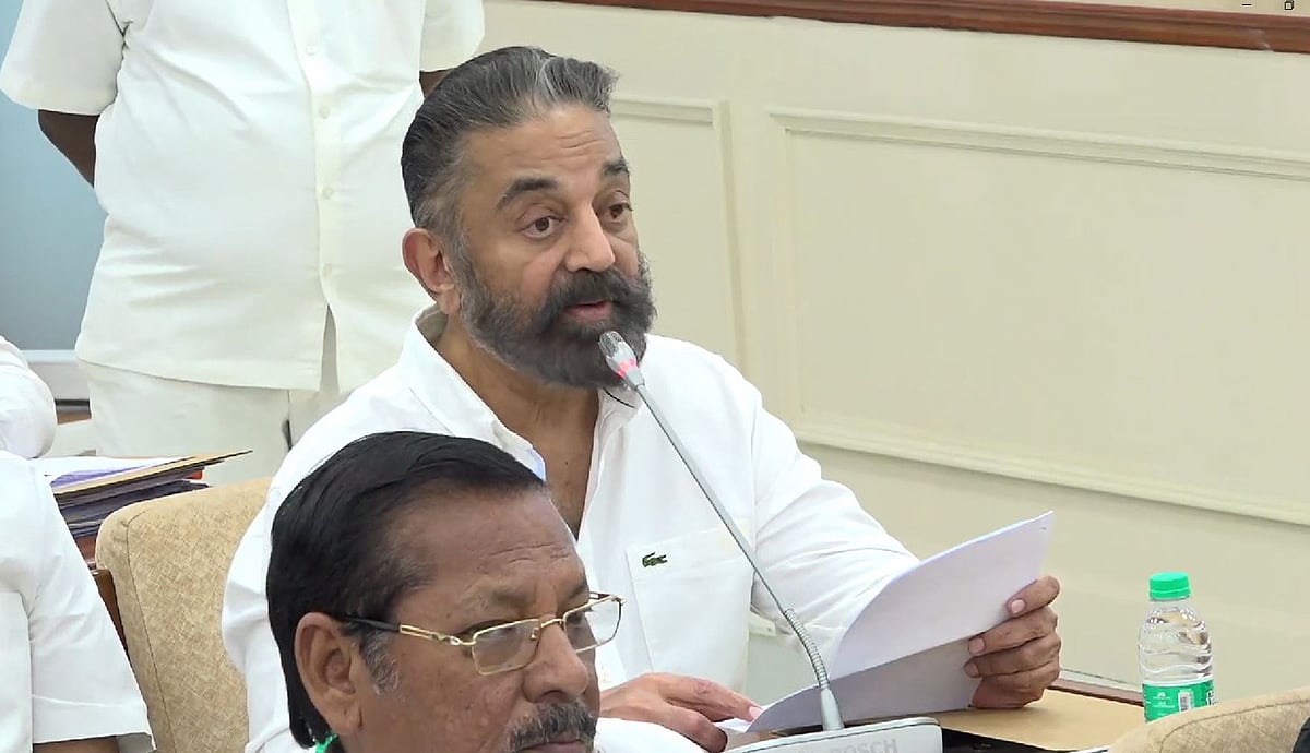 நாம் இந்தியா- அவர்கள் ஹிந்தியா!- அனைத்துக் கட்சிக் கூட்டத்தில் கமல் 