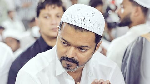 தவெக தலைவர் விஜய்