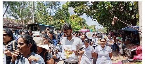 தமிழ் மருத்துவருக்கு பாலியல்கொடுமை- இலங்கை முழுவதும் வேலைநிறுத்தம்!