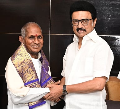 இளையராஜா திரையிசை பயணத்தை கொண்டாட முடிவு! -  முதல்வர் ஸ்டாலின்