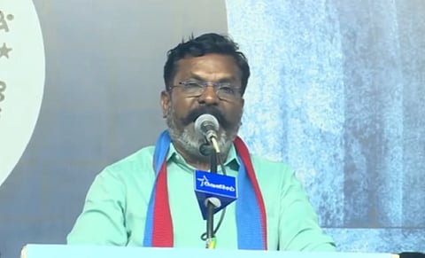 விசிக தலைவர் தொல். திருமாவளவன்