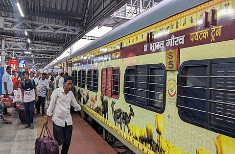 மும்பை இரயிலை நெல்லைவரை நீட்டிக்க வேண்டும்- மக்களவையில் திருமா 