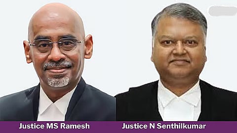 நீதிபதிகள் எம்.எஸ்.ரமேஷ், என். செந்தில் குமார் 