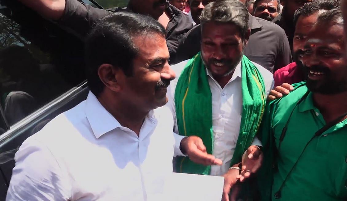 ’கள்ளுல கலப்படம் இல்லையே’ - செய்யாறு நீதிமன்றத்தில் சீமான் கலகல!