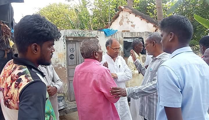 வேங்கைவயலில் பீகார் எம்.பி. பார்வை! 