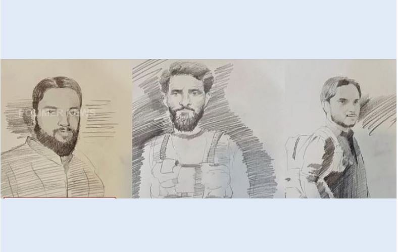 காஷ்மீர் பயங்கரம்- 3 சந்தேக நபர்களின் படங்களை வெளியிட்ட என்.ஐ.ஏ.! 