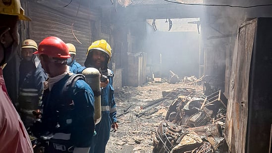 ஹைதராபாத் தீ விபத்து… 17 பேர் பலி!