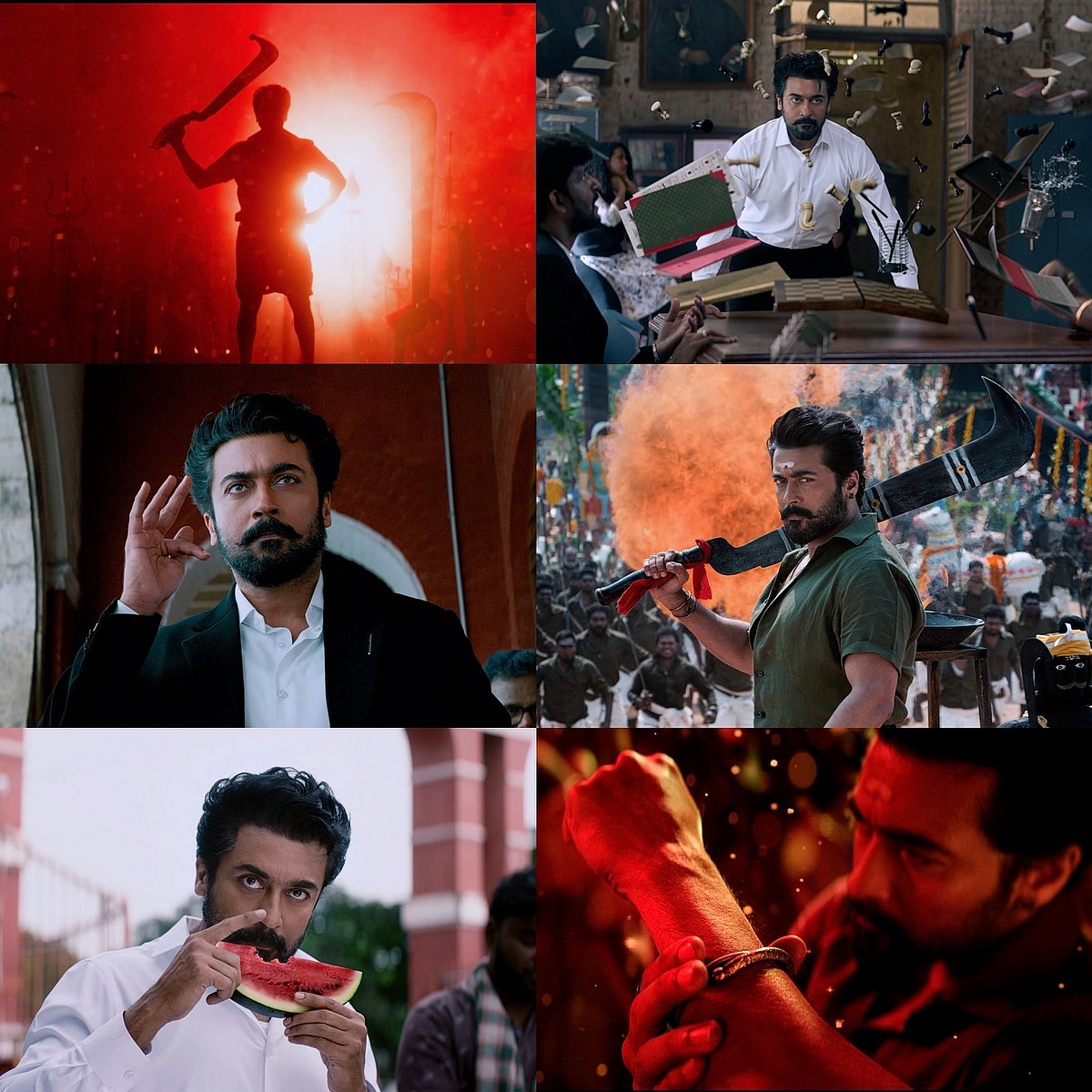 சாந்தமான சாமி இல்ல… முரட்டு சாமி… பட்டைய கிளப்பும் சூர்யாவின் கருப்பன் டீசர்!