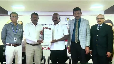 எம்.பி.பி.எஸ். தர வரிசைப் பட்டியலை வெளியிட்ட அமைச்சர் மா.சுப்பிரமணியன்
