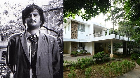 ‘அபூர்வ ராகங்கள்’ படத்தில் ரஜினிகாந்த்; அவரது ஆரம்ப காட்சிகள் படமாக்கப்பட்ட அடையாறில் உள்ள வீடு