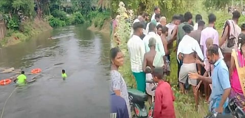 நன்னிலம் அருகே ஆற்றில் மூழ்கி 4 இளைஞர்கள் பலி