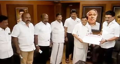 தி.மு.க.வில் சேர்ந்த இந்துத்துவ அரசியல்வாதி மைத்ரேயன்!