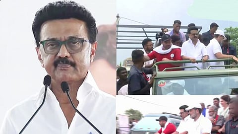 ராகுலின் பிகார் பேரணியில் முதலமைச்சர் மு.க.ஸ்டாலின் 