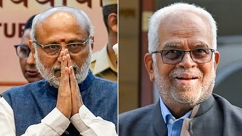 சி. பி. ராதாகிருஷ்ணன் - சுதர்சன ரெட்டி 