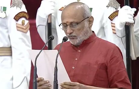 குடியரசுத் துணைத் தலைவராக பதவி ஏற்றார் சி.பி. ராதாகிருஷ்ணன்!