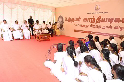 ஆர்எஸ்எஸ் நூற்றாண்டு நினைவு நாணயத்தை பிரதமர் வெளியிடும் அவல நிலை.. முதல்வர் ஸ்டாலின் கண்டனம்