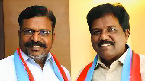 தொல். திருமாவளவன் - துரை. ரவிக்குமார் 