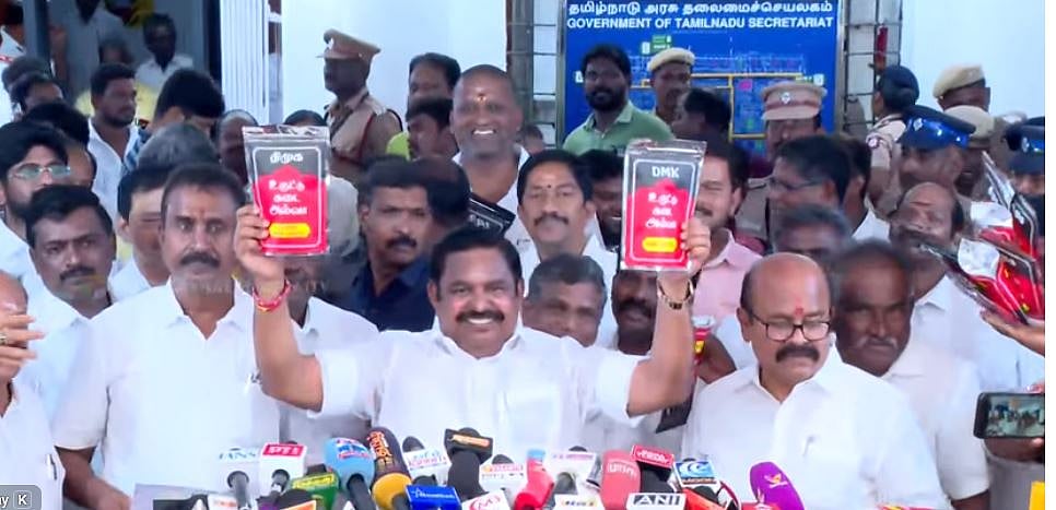 திமுக ஆட்சி என்பது உருட்டுக்கடை அல்வா… -  இபிஎஸ் கிண்டல்