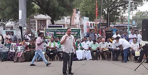 நெல்லை அறப்போர் இயக்கப் போராட்டம்