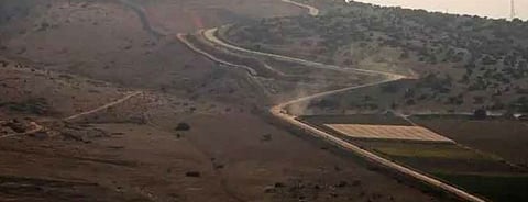 லெபனான், யாரோன் பகுதி சுவர் கட்டிய இஸ்ரேல்