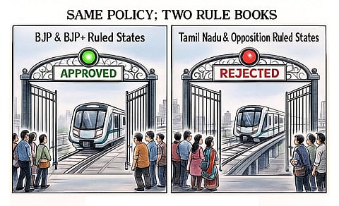 முதலமைச்சர் மு.க.ஸ்டாலின் பகிர்ந்த கார்டூன்