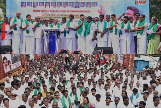 “பச்சைத்துண்டு போட்டு பச்சைத் துரோகம்...” - இபிஎஸ் இதை செய்யலாமா...?