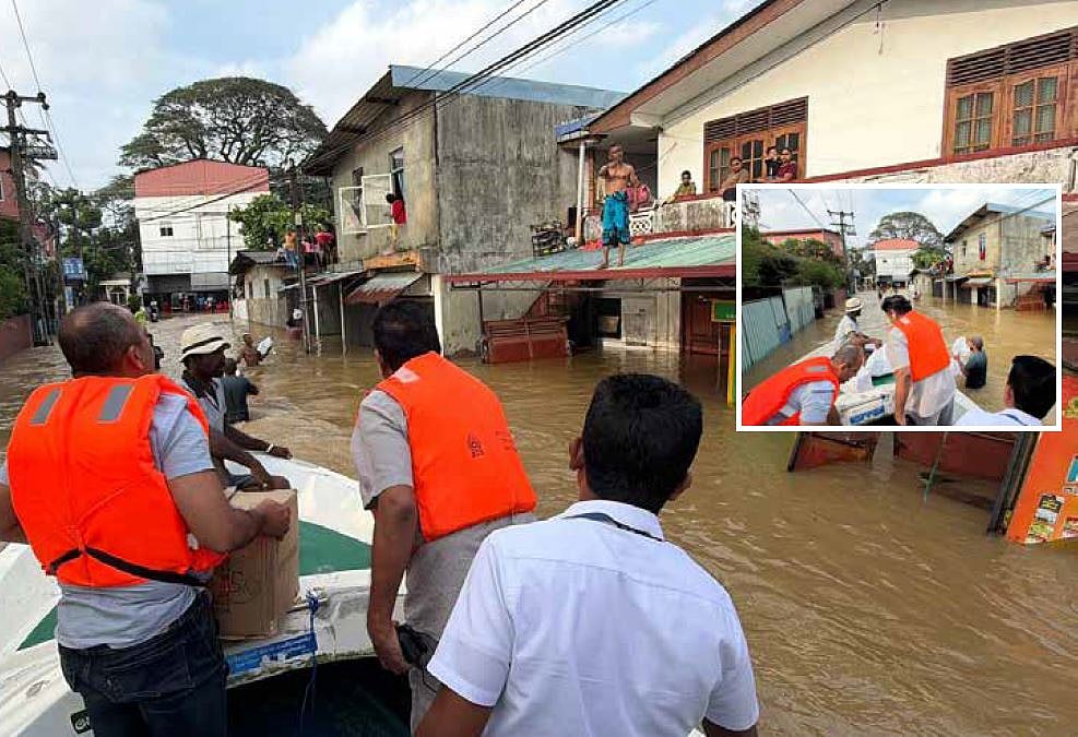 மீட்பு விமானம் ஆற்றில் விழுந்து, விமானி பலி- ஈழத்தமிழர் பகுதிகள் பாதிப்பு! (தொகுப்பு)