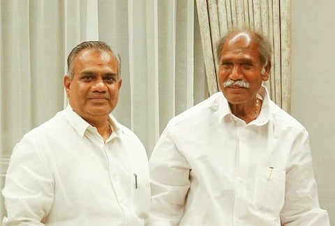 புஸ்ஸி ஆனந்த் - ரங்கசாமி