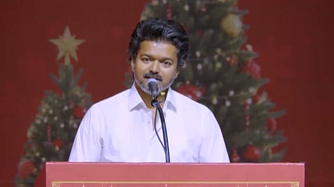 தவெக தலைவர் விஜய்