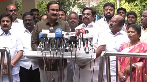 எடப்பாடி பழனிசாமி - அன்புமணி