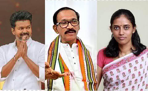 விஜய் - கிரிஷ் சோடங்கர் - ஜோதிமணி