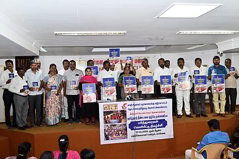 தீண்டாமை ஒழிப்பு முன்னணியின் சார்பில் ஆணவக் கொலைகள் தடுப்புச் சட்டம் குறித்த பரிந்துரைகள்