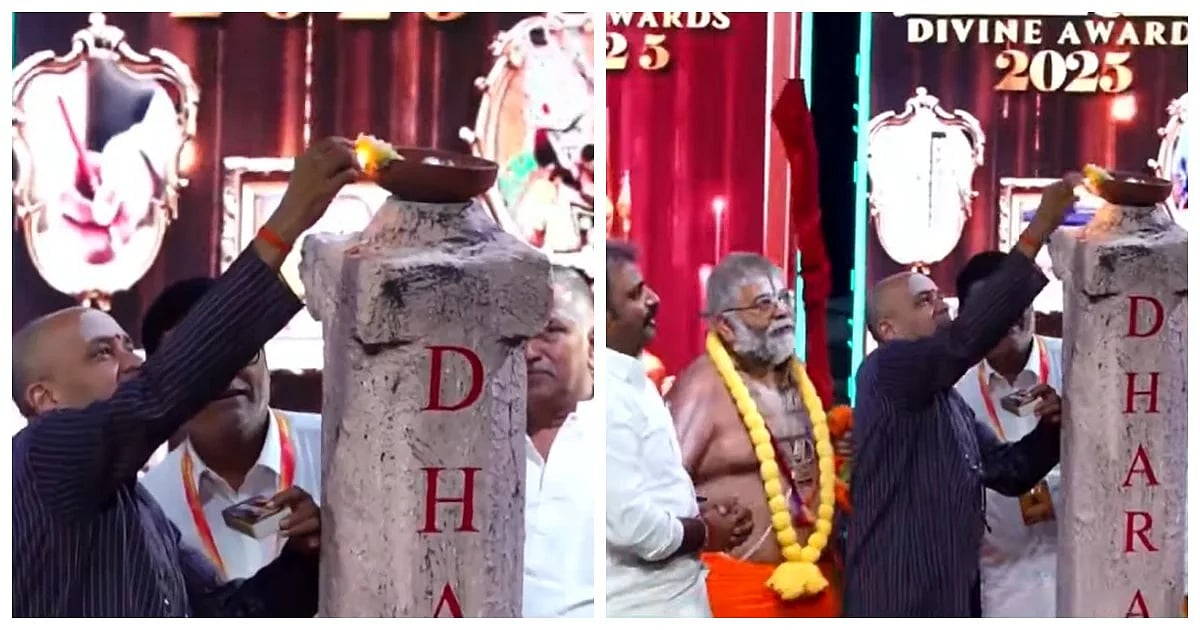 திருப்பரங்குன்றம்... தீபம் ஏற்றிய நீதிபதி ஜிஆர் சுவாமிநாதன்!