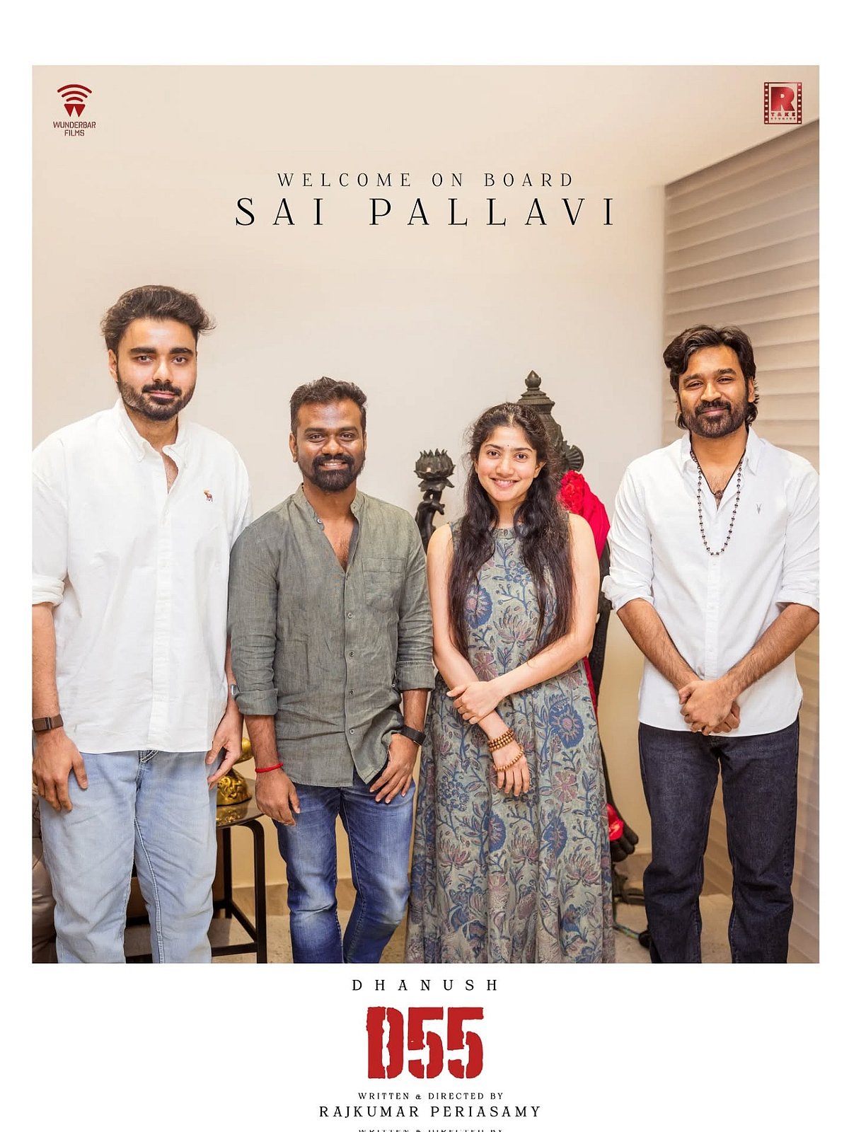 தனுஷ் 55 படத்தில் சாய்பல்லவியும் இணைகிறார்!