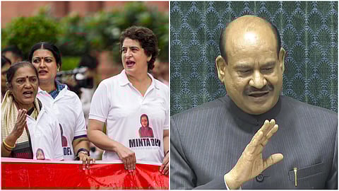 'காங்கிரஸ் கட்சியின் பெண் எம்.பி.க்கள் மீது பழிசுமத்தலாமா?'