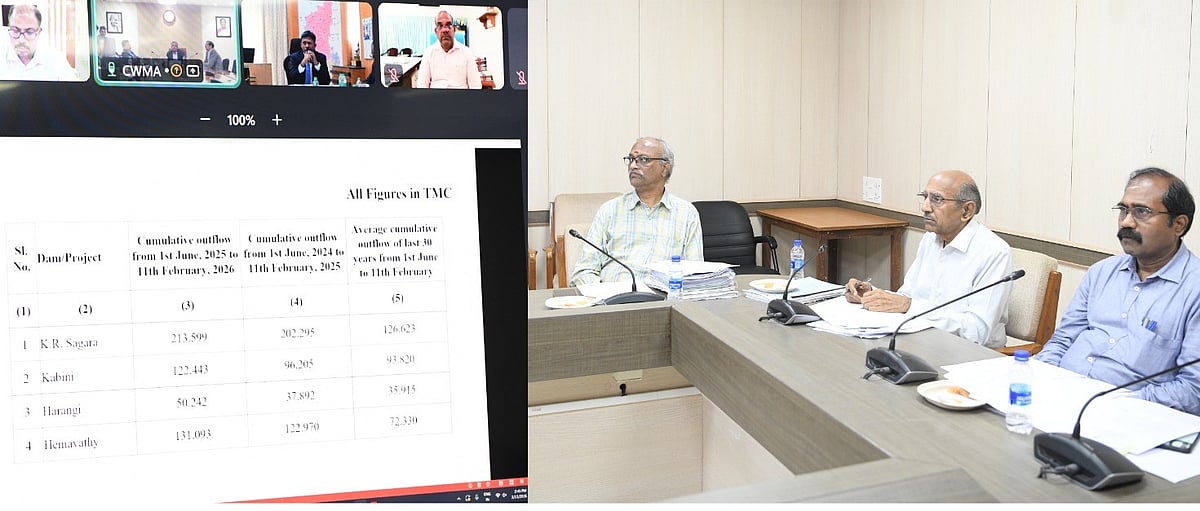 மே மாதம்வரை 10 டிஎம்சி காவிரி நீர்- தமிழகம் கோரிக்கை!