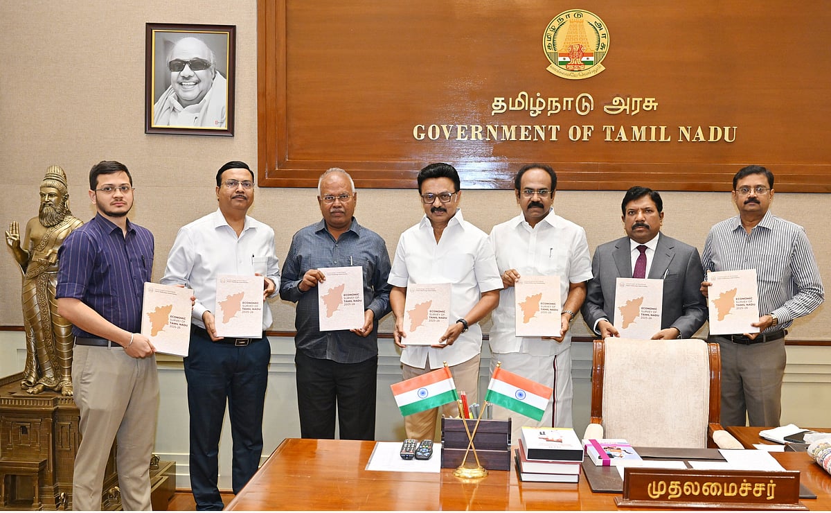 தமிழ்நாட்டுப் பொருளாதார ஆய்வறிக்கை  வெளியீடு!