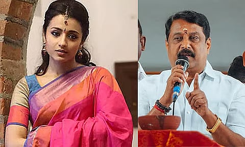 திரிஷா - நயினார் நாகேந்திரன்