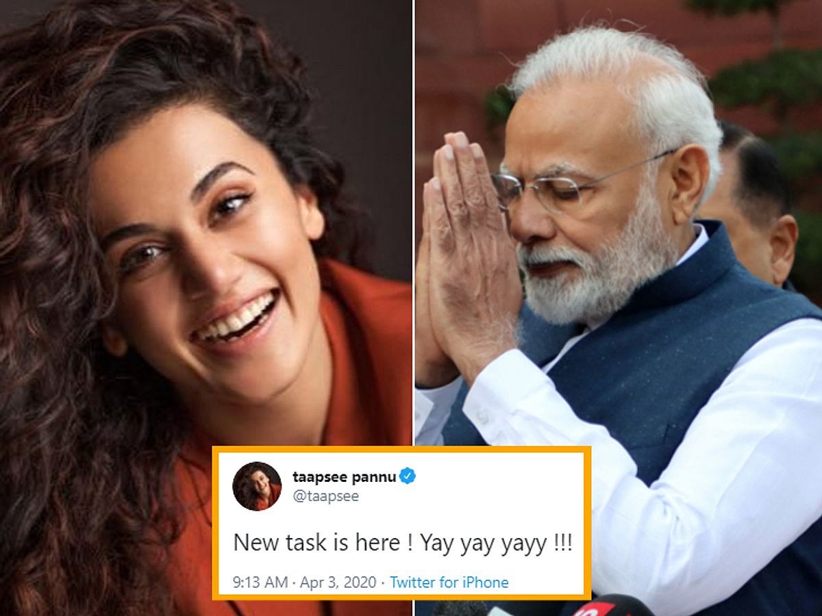 இந்தியாவில் வாழ நினைக்கிறேன்... மோடியை பிடிக்குமா என்ற கேள்விக்கு டாப்சி பதில்! 